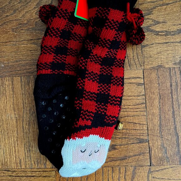 BNWT HALLMARK HOLIDAY SHERPA GRIPPER SOCKS (OS) - Picture 1 of 3